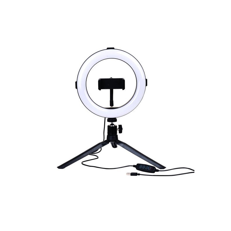 Anillo de Luz Selfie 10w CCT 5V 3 tipo de luz regulable