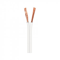 mtr. cable 2x0.75mm blanco...