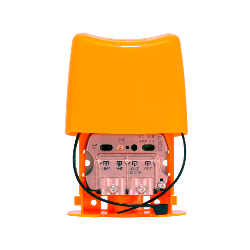 Amplificador de mastil antena entrada TDT y SAT con 1 salida - Televes