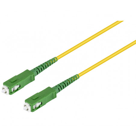 Fibra Optica datos SC/APC-SC/APC, monomodo simplex