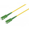 Fibra Optica datos SC/APC-SC/APC, monomodo simplex