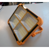 Foco solar portátil Led recargable 1850Lm Luz CCT 3.7v/8000mA con salida USB cargador movil