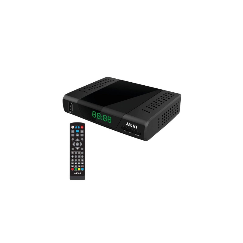Akai Receptor TDT-T2 HD con HDMI , Euroconector y USB (ZAP26510KL