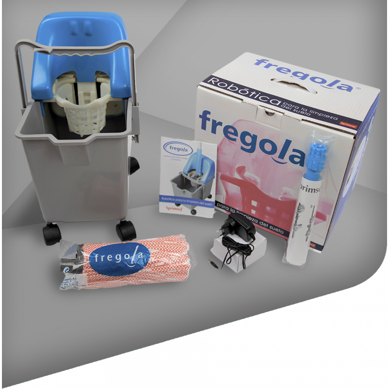 FREGONA CON ESCURRIDOR ELECTRICO - SPRIMSOL FREGOLA