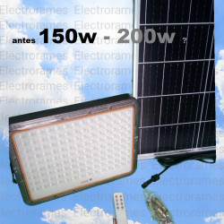 New foco solar bajo consumo...