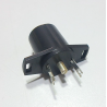 base de antena hembra - conector para reparar clavija rota de televisores pantallas