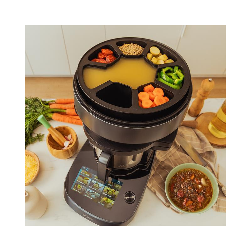 Mambo CooKing Victory Robot de cocina multifunción con dispensador de alimentos. 1700 W CECOTEC