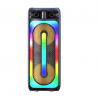 Altavoz OPTONICA portátil Bluetooth para fiestas 2x8 pulgadas 400W P.M.P.O - 20wrms