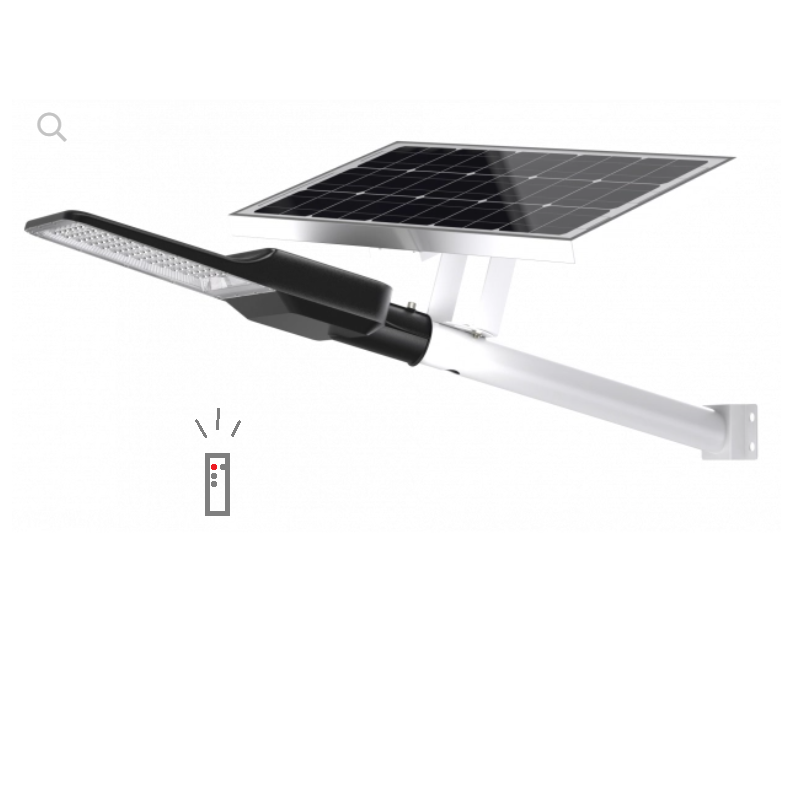 farola Led recargable con placa solar - potente luz 4300 Lúmenes