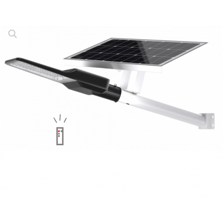 farola Led recargable con placa solar - potente luz 4300 Lúmenes