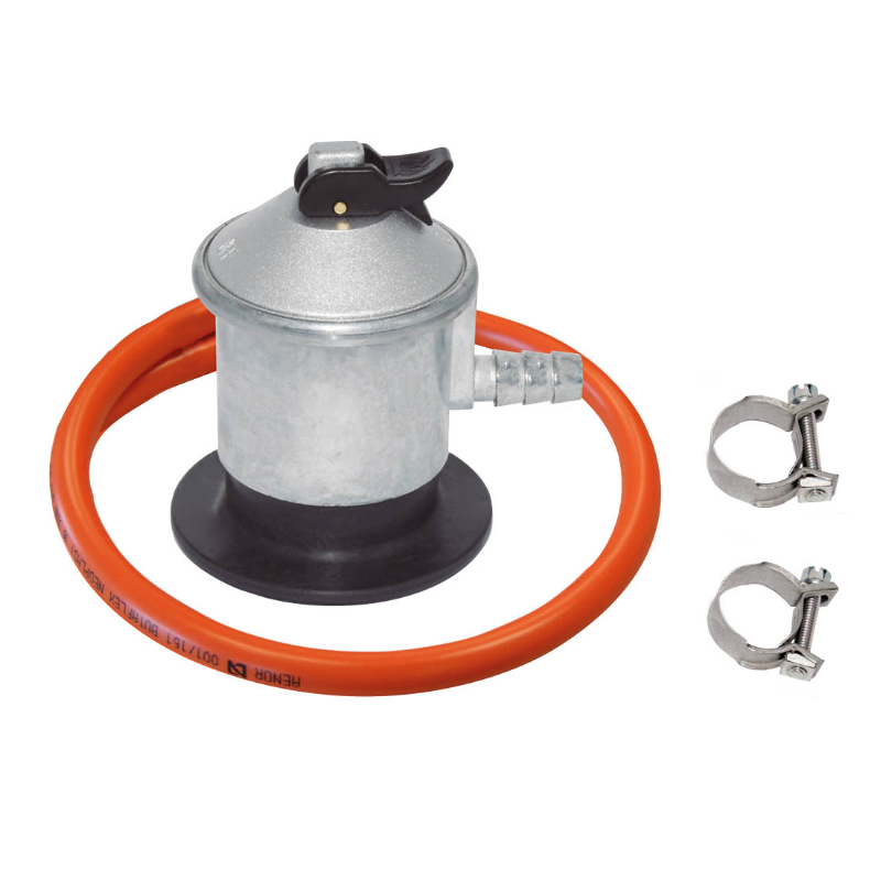 regulador de gas con goma de butano 80cm