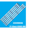 kit juego tiras led para para LC 43490059 Un LC 43490058 A 43UJ635V 43UK6300PLB 43UJ651V 43UJ634V 43UJ630V 43UJ561V 43UJ655V