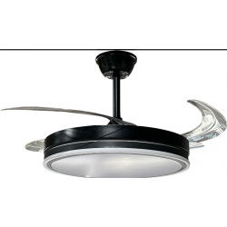 Lampara Ventilador de techo sin aspas - con mando luz regulable CCT - 1,06m
