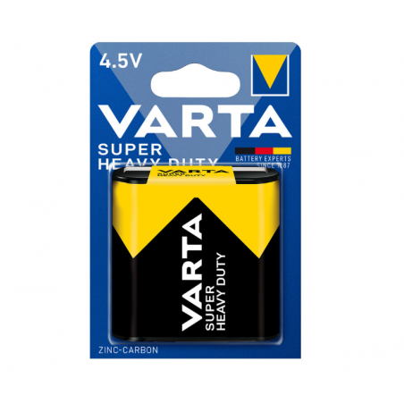 VARTA Superlife Zinc Batería de alta resistencia 4,5V B1 petaca