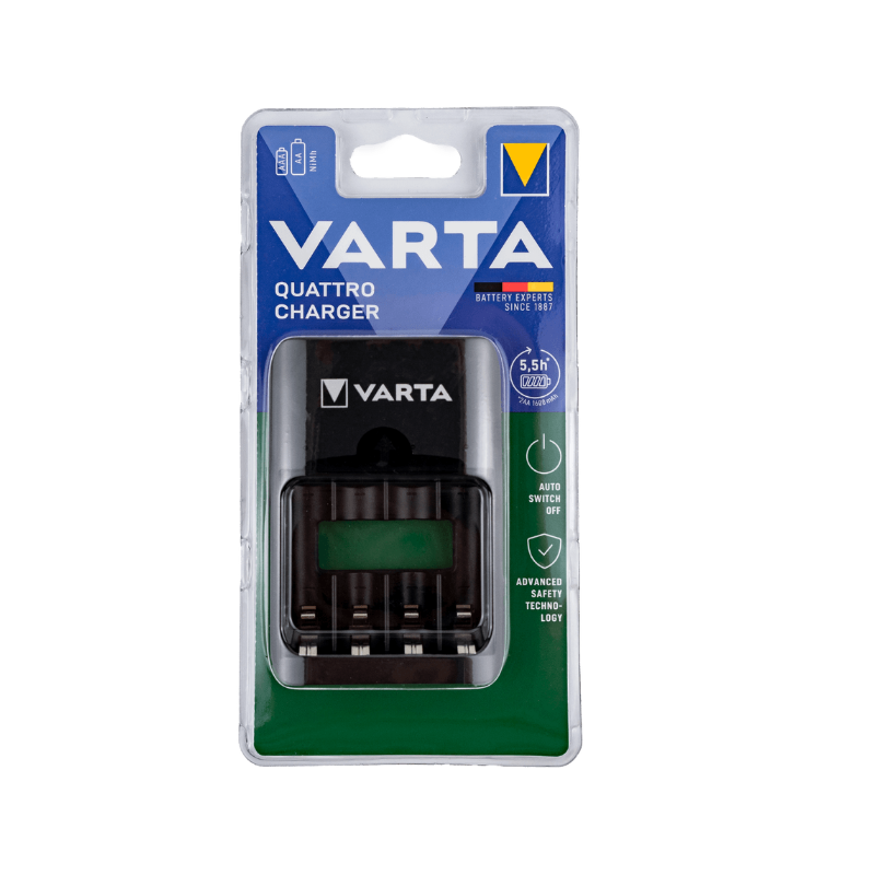 Cargador de batería VARTA Quatro USB