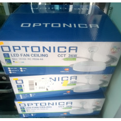 Lampara Ventilador de techo sin aspas - con mando luz regulable CCT - 1,06m
