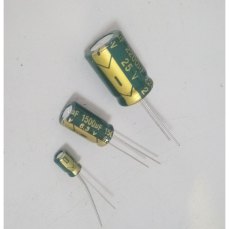 condensadores electroliticos