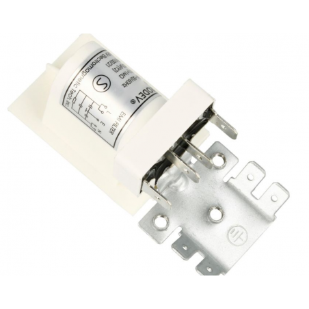 condensador de Filtro universal para lavadoras CX(0.1µF)CY(2x27nF)R(1MΩ)16A-AD