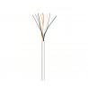 cable 8 hilos colores 0,22mm manguera blanca para cableado patinetes eléctricos