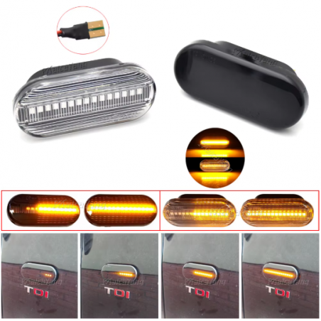 luz lateral intermitentes para Seat leon mk1 y varios modelos - Homologados para itv