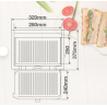 Sandwichera grill GSC 2000W tamaño 4 sandwich