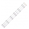 juego tiras led para tv LG 32LB530U 32LB5500 y mas modelos en descripción