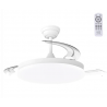 ventilador de techo barato lampara led CCT con mando a distancia