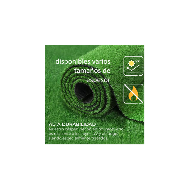 césped artificial sintético Nuevo por solo 4,84€/m