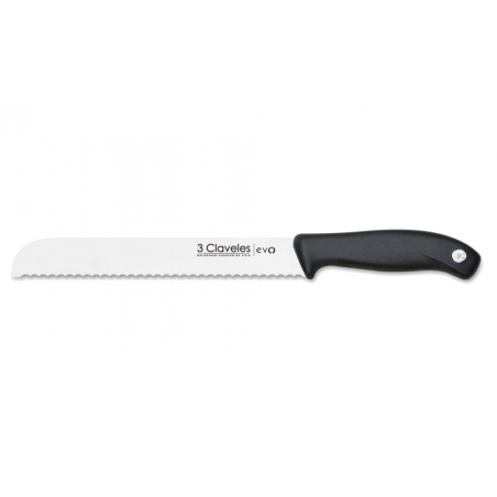 cuchillo panero 20cm Evo Acero Inoxidable - Mango Polipropileno - Estampado